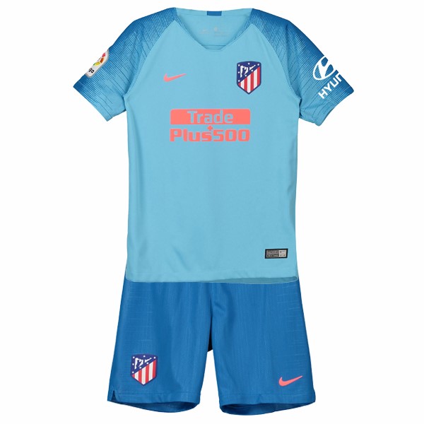 Camiseta Atletico Madrid 2ª Niño 2018-2019 Azul
